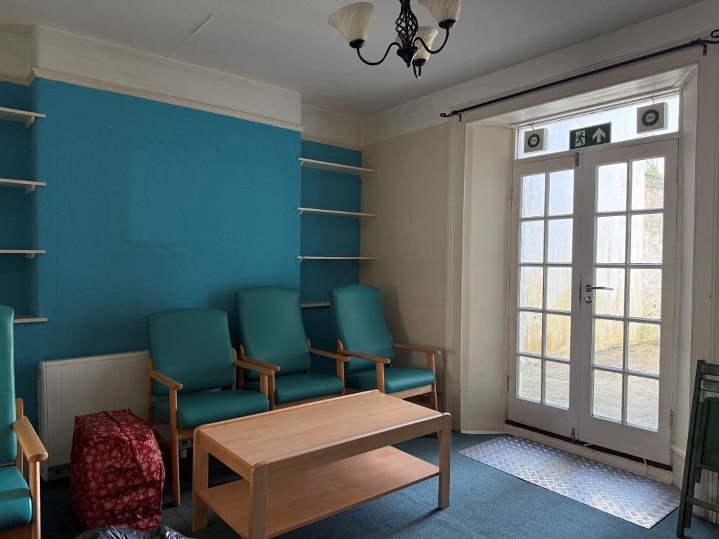 Lot: 19 - FORMER DAY CARE CENTRE WITH COURTYARD GARDEN AND PARKING OFFERING POTENTIAL - Ground floor reception room one